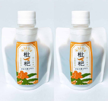 びわの葉エキス 100ml ♪ 国産無農薬葉使用・びわ農家お手製わが家の常備薬！
